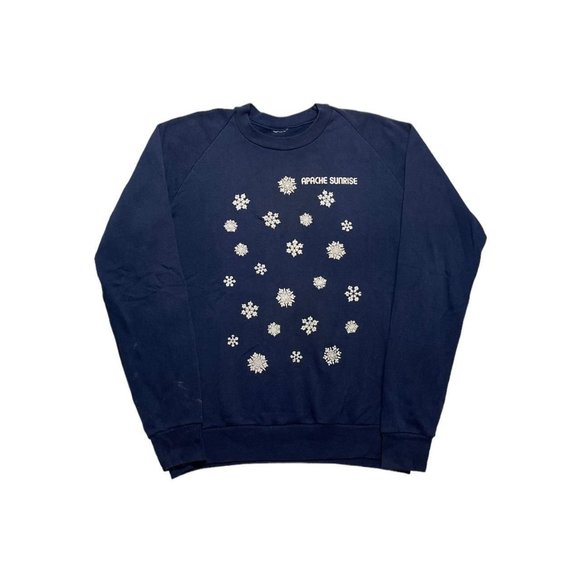 Vintage Apache Sunrise Snowflake Crewneck - Picture 1 of 3